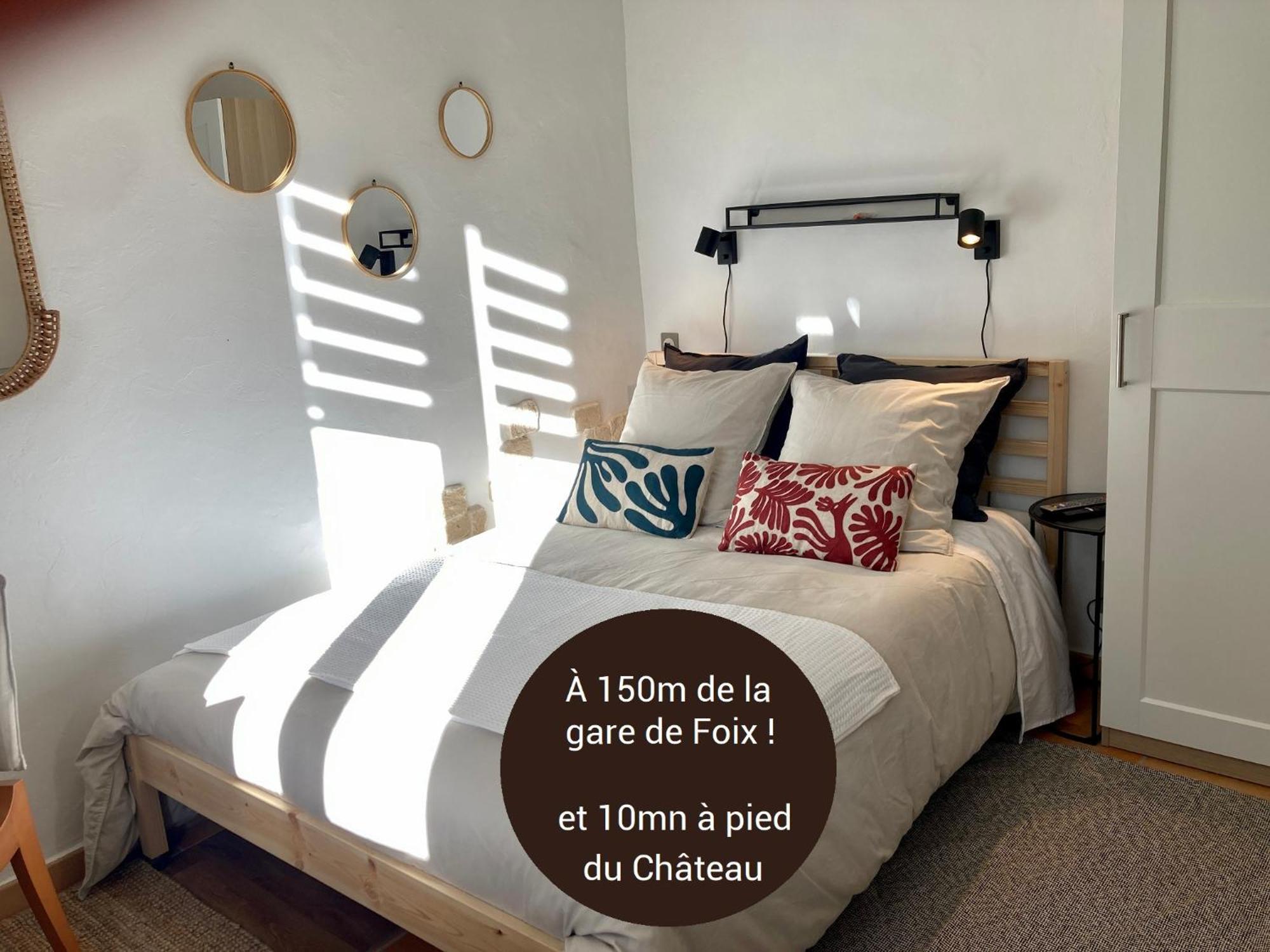Aux 4 Logis Appart-Hotel - Studio Le Terra - Petit Dejeuner Inclus 1Ere Nuit Foix Eksteriør bilde
